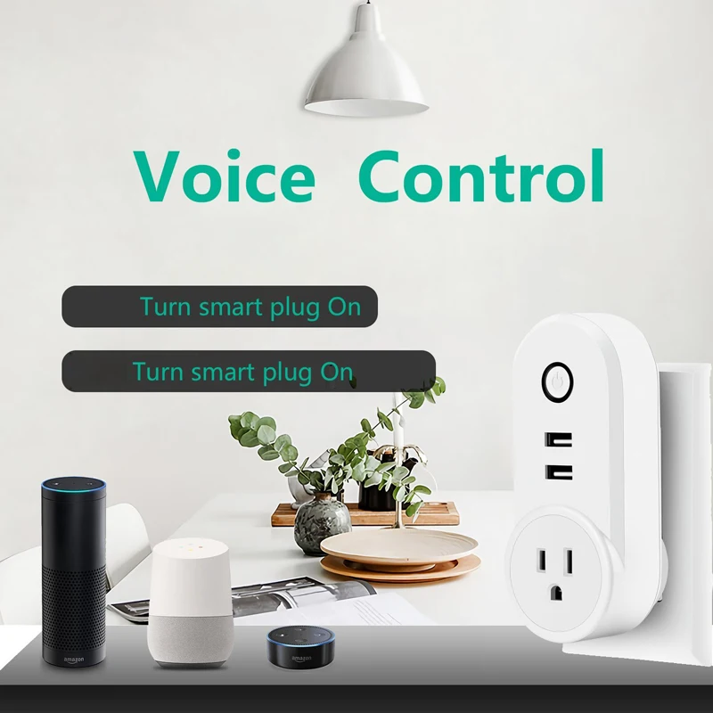 

US/UK/EU Plug Smart Wifi Plug LED Light Display smart socket APP mobile phone remote control voice control socket