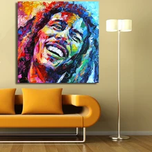 HDARTISAN Marley портрет маслом акриловая живопись на холсте художественные принты для гостиной украшение дома без рамки