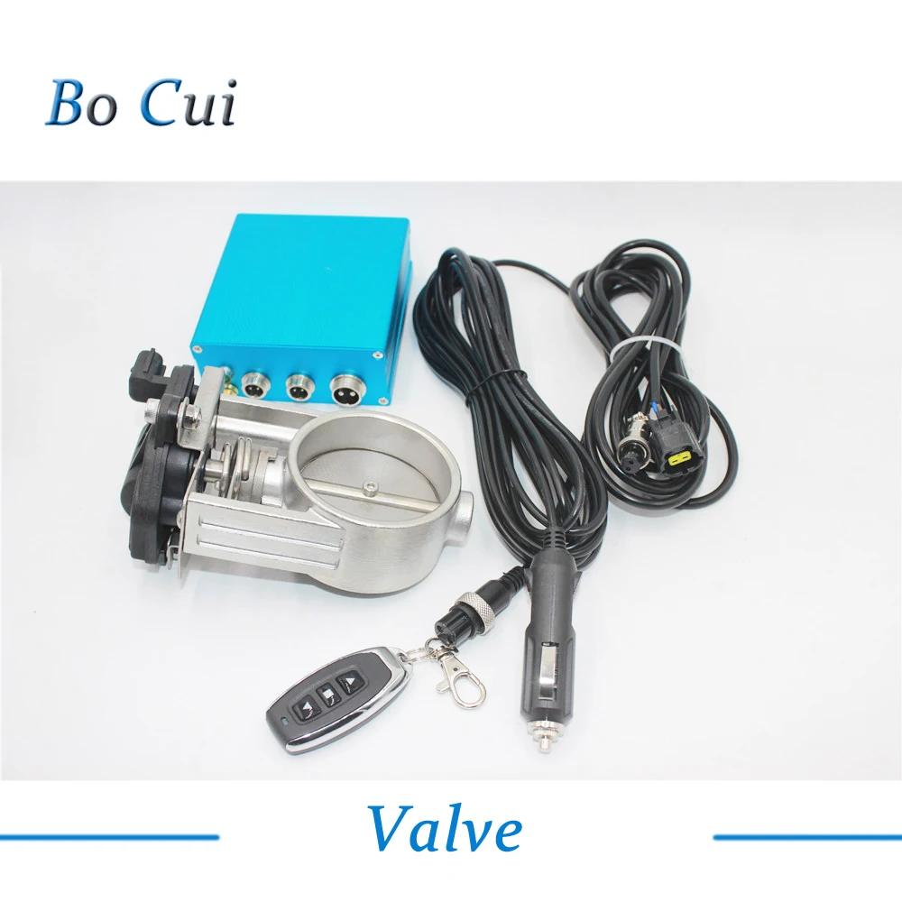 Newest Style 2.5" Exhaust Valve Flap Control +Electric Control Box For