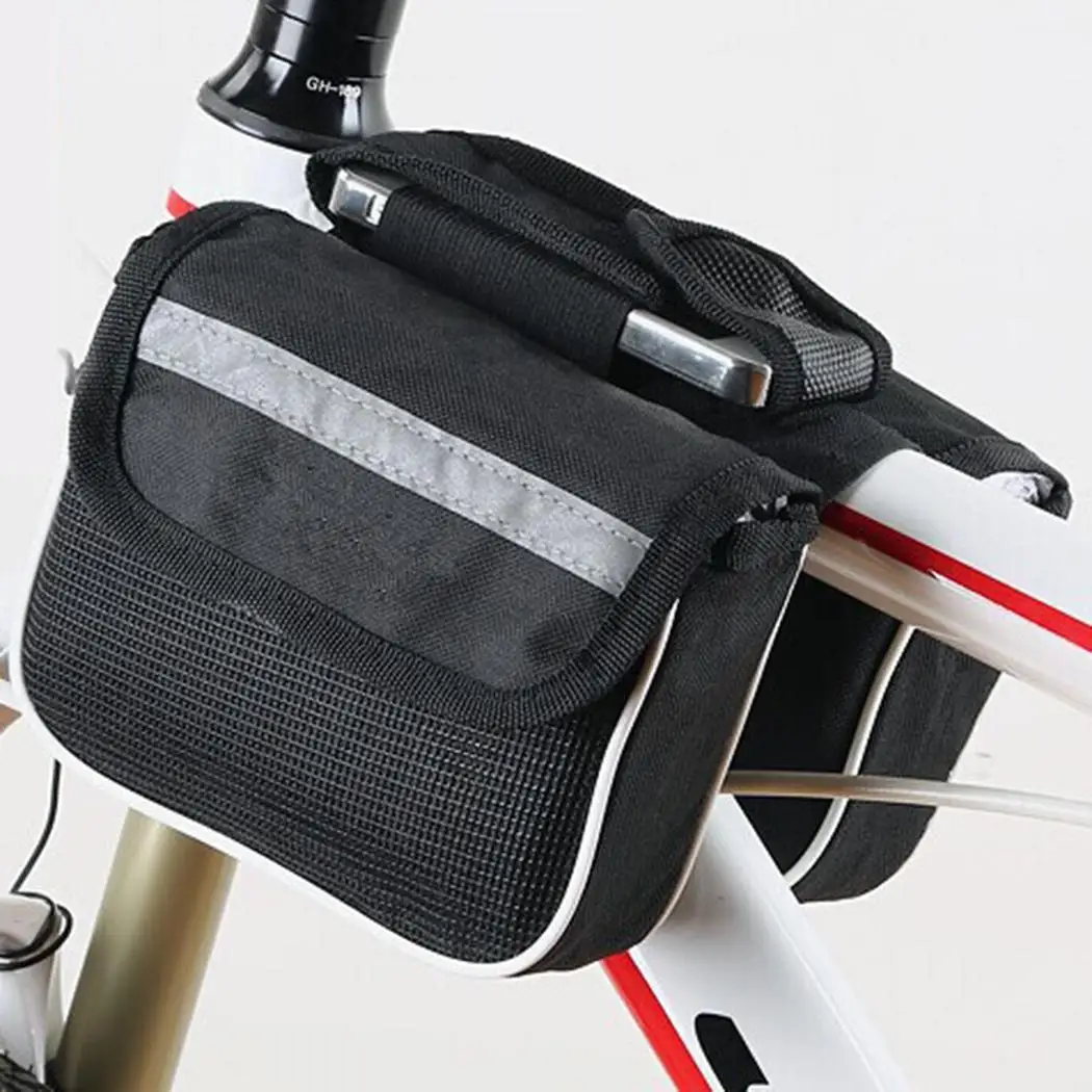 Новая сумка для горного велосипеда, каркасная труба, седельный пакет, двухсторонняя каркасная сумка, сумка для велоспорта, сумка для велосипеда, Аксессуары для велосипеда для мужчин и женщин