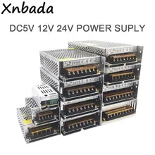 Adaptador transformadores de iluminação, adaptador de driver 110v 220v dc5v 12v 24v 1a 2a 3a 5a 10a 15a 20a interruptor de tira led 30a 40a 60a, fonte de alimentação