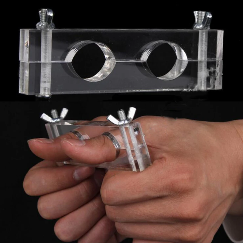 New arrival Escape Finger the thumb to lock the finger lock  Magic tricks close up magic stage props magician 83028