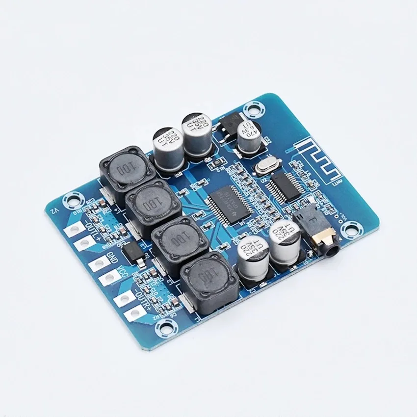 2*45W TPA3118 Stereo audio Bluetooth Digital power Amplifier Board dual channel  Aux Class D HIFI DIY Amplificador Module pre amp