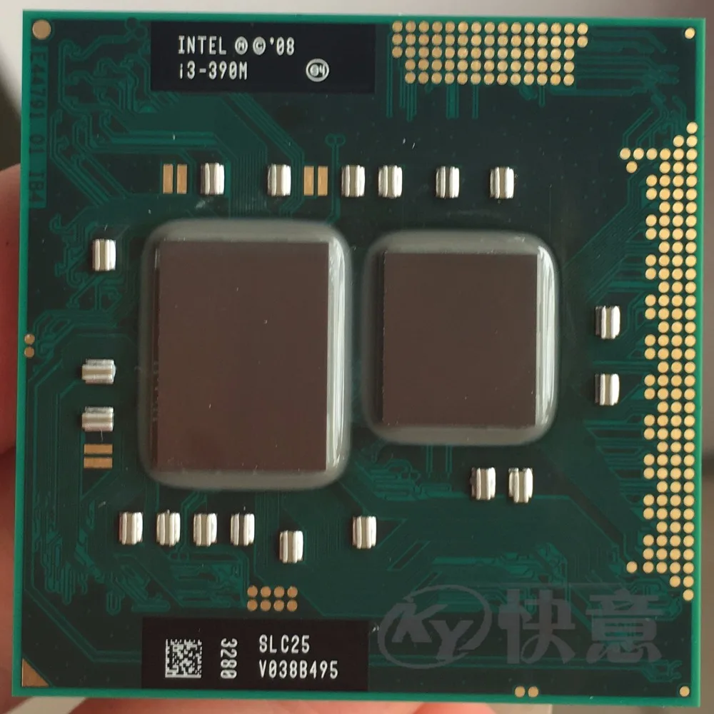 Процессор Intel Core i3 390M двухъядерный процессор для ноутбука PGA988 CPU|Процессоры| |