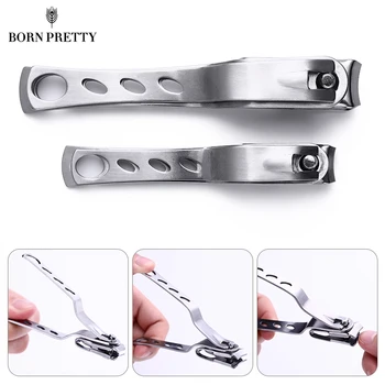 

1 Pc Nail Clippers With 360-Degree Rotating Head Stainless Steel Fingernail Toenail Nail Art Tools