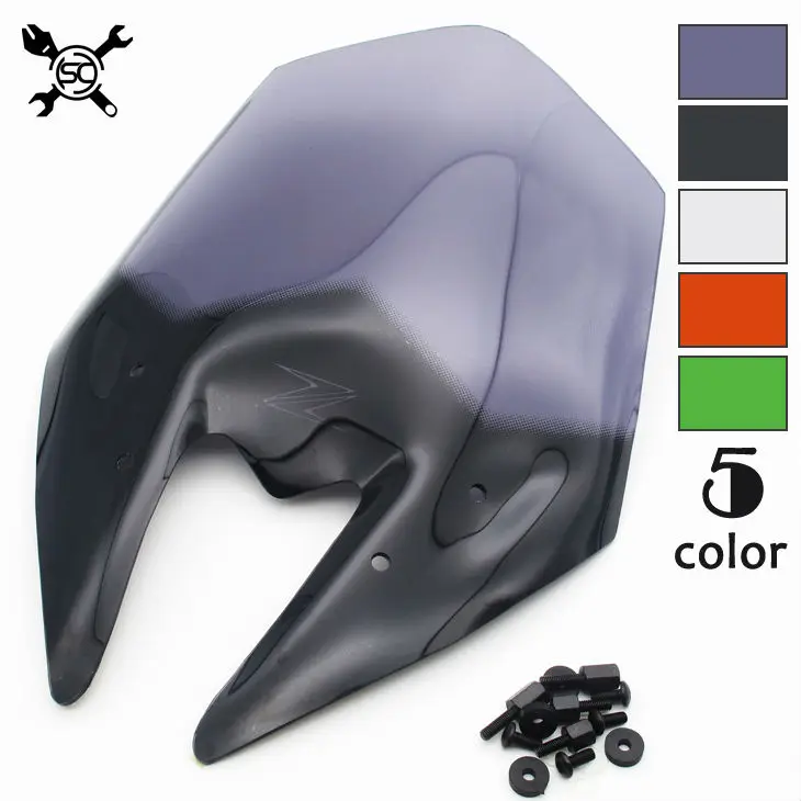 

Free Shipping Motorcycle Windshield WindScreen Viser Visor Fits For Kawasaki Z800 2012 2013 2014 2015 2016 Double Bubble