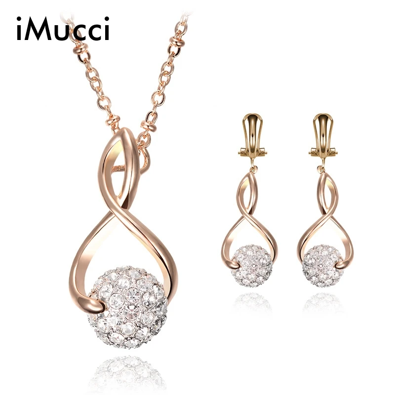 iMucci Jewelry set custom wholesale 925 Silver Sharma earrings necklace | Украшения и аксессуары
