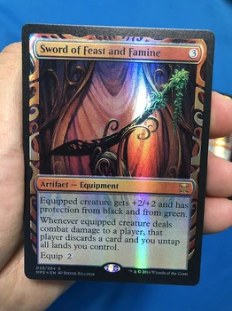 

Sword of Feast and Famine Kaladesh Inventions Foil magician ProxyKing 8.0 VIP the proxy cards to gathering every single mg card.