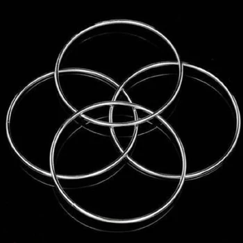 

Four Linking Rings four rings per set diamater 33cm Magnetic Lock - Magic Tricks magic props