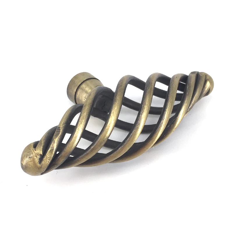 10x Antique Bronze Cabinet Hardware Oval Birdcage Design 10x Antique Bronze Cabinet Hardware Oval Birdcage Design Kitchen Cupboard Handles Closet Dresser Drawer Pulls S