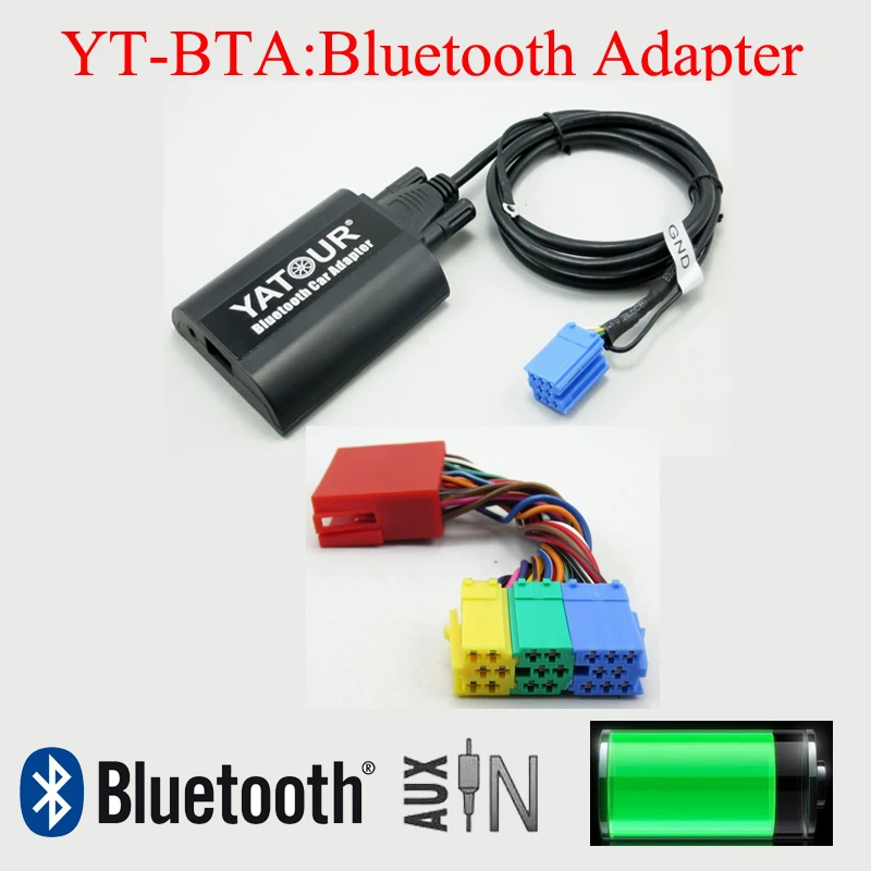 Yatour carro rádios Bluetooth AUX interfaces para