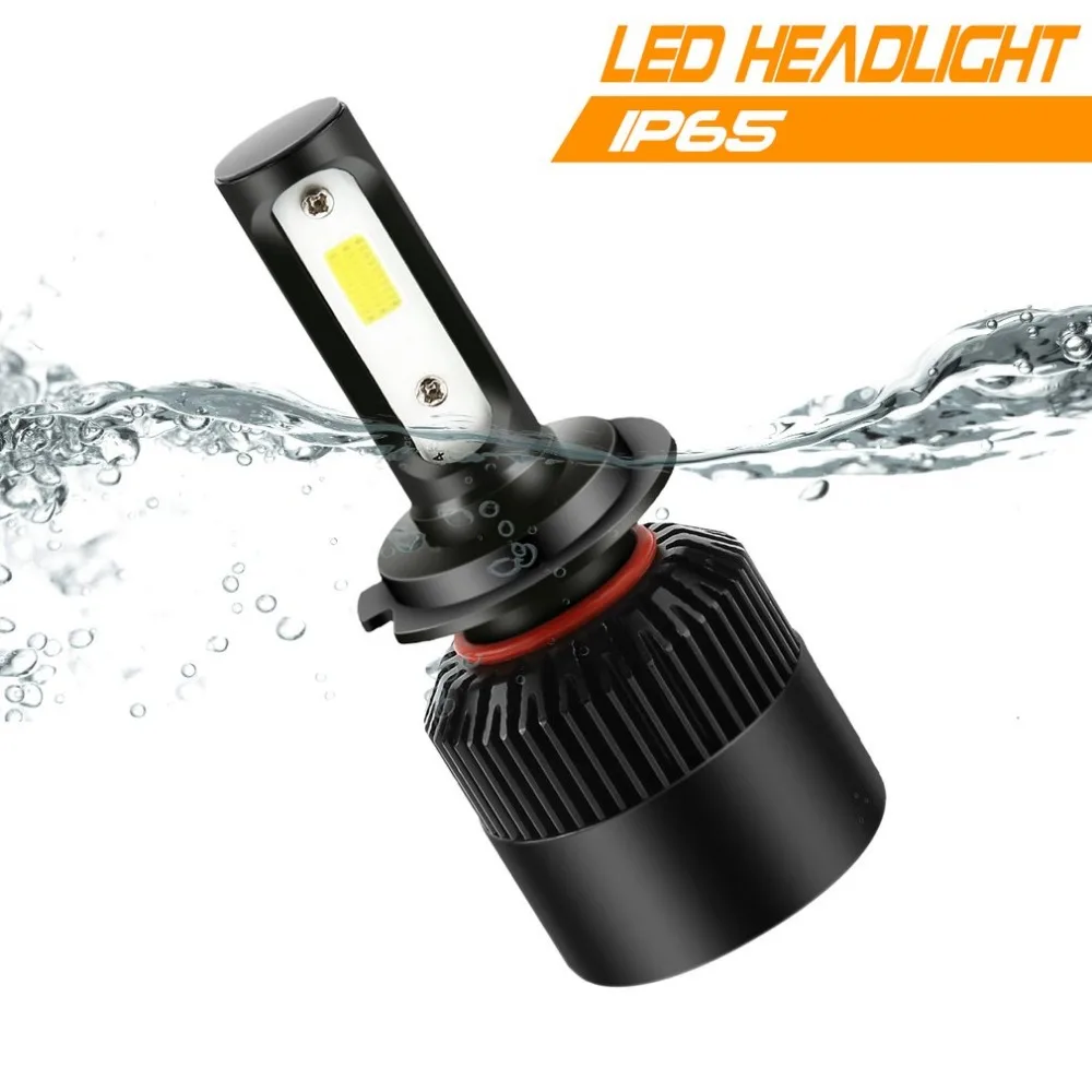 Original Super Bright 12 24V Universal Car LED Headlights Kit 8000LM