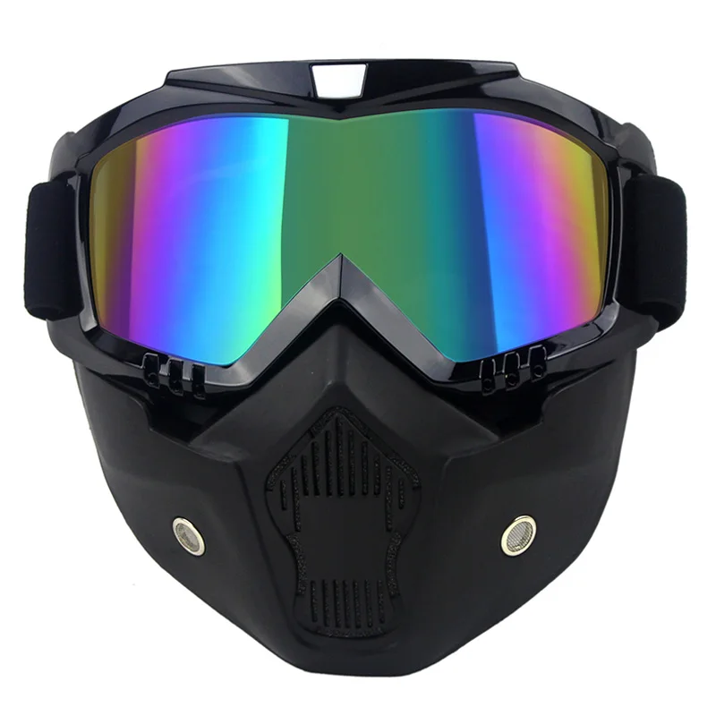 Buy VOSS Motorcycle Goggles With Mask Helmet