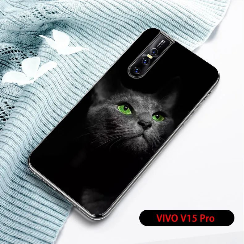 VIVO V15 Pro Case Silicone TPU Protective Cover Cartoon Phone Case For VIVO V15 Pro V15Pro V 15 Pro VIVOV15 Case Soft Star girl