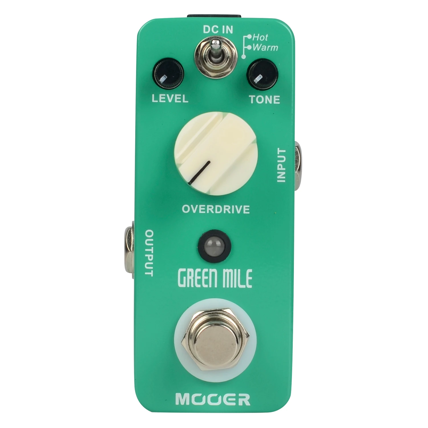Mooer Green Mile Overdrive Micro Guitar Effects Pedal Warm and Hot Modes True Bypass MOD1 | Спорт и развлечения