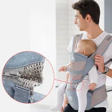 Воздухопроницаемая эргономичная переноска для младенцев, Детская поясная сумка-кенгуру, кенгуру, слинг-переноска для детей 0-36 месяцев, 25 кг