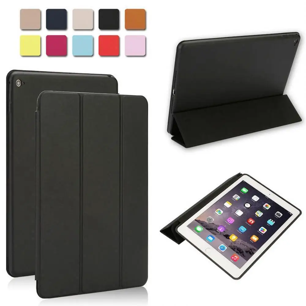 

100% High Qualit Magnetic Premium Smart Book Cover Case Stand For Apple ipad 9.7 inch 2017(A1822 A1823) / iPad 2018(A1893 A1954)