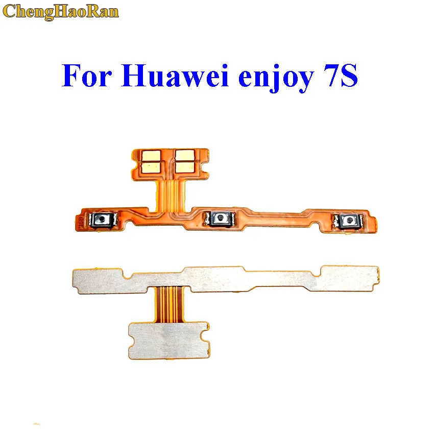 

ChengHaoRan For huawei P smart / Enjoy 7S FIG-LX1 Power Switch On/Off Button Volume control Key Button Flex Cable Connector