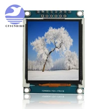 1,77 дюймовый TFT lcd экран 128*160 1,77 TFTSPI TFT цветной экран модуль последовательного порта