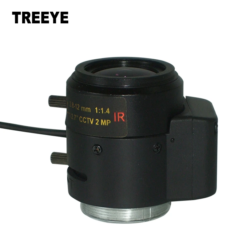 

Auto Iris 2.8-12mm 2megapixel varifocal IR metal CS lens with Japan motor, F1.4, manual focus&zoom, viewing angle 90~28degrees