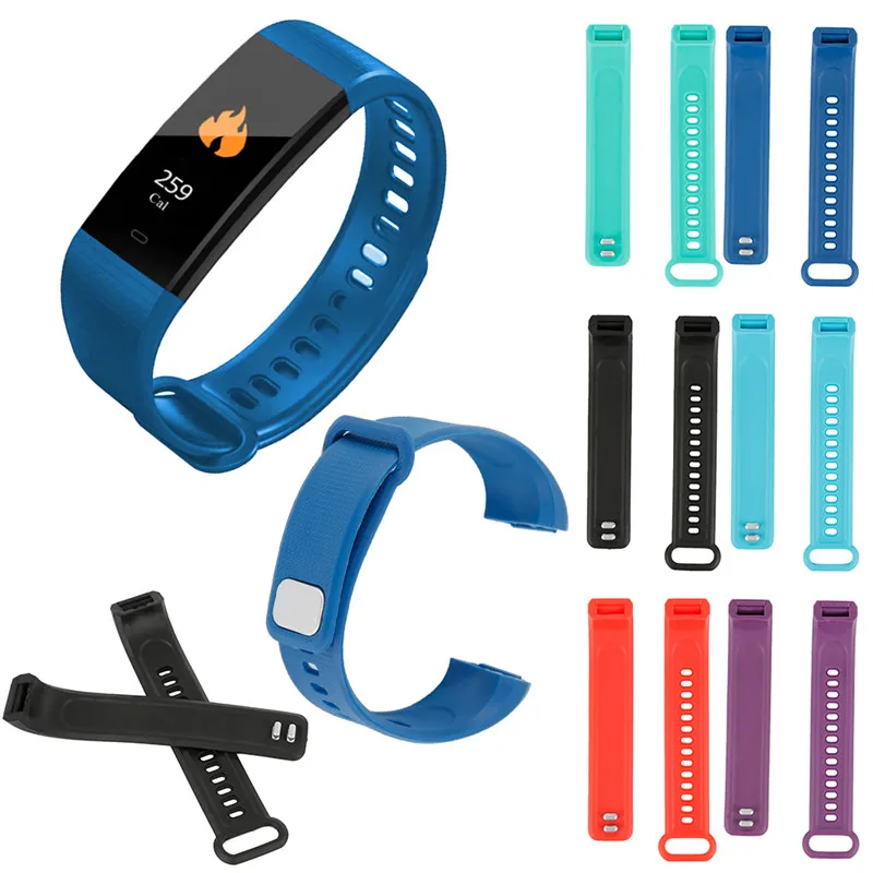 

Choifoo Smart Bracelet Replacement Strap Silicone Strap Band For Y5 Smart Bracelet Sport Wristbands