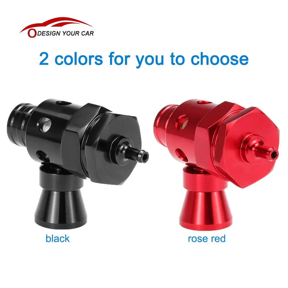 

2 Color Universal 25mm Aluminium Turbo Blow Off Valve Bov Valve Train with Whistler Adjustable & High Performance