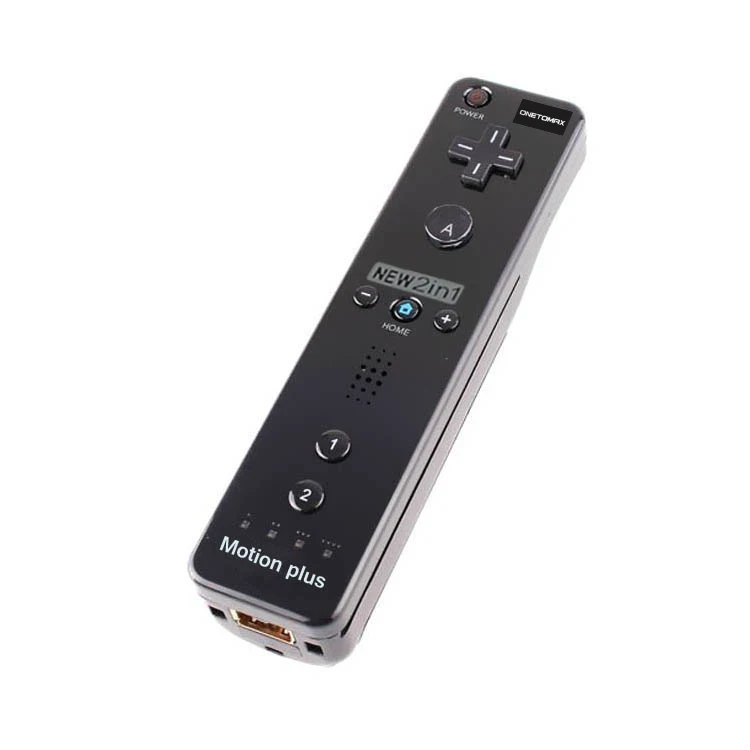 Встроенный беспроводной пульт дистанционного управления Motion Plus для Nintendo wii Nunchuck для Nintendo wii Пульт дистанционного управления джойстиком Joypad