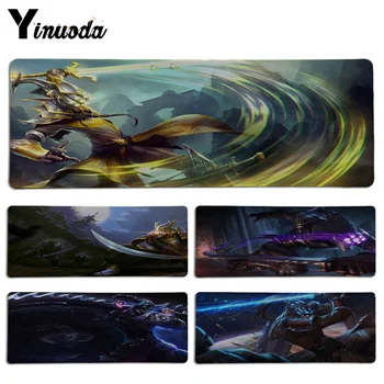 

Yinuoda New Designs LOL YI Laptop Gaming Lockedge Mice Mousepad Size for 300*700*2mm and 300*900*2mm Game Mousepad