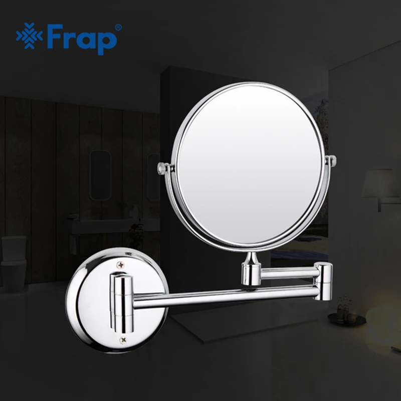 

New Arrival Wall Mounted Chrome Finished Bathroom Accessories Mirror Adjustable Distance F6106 F6108