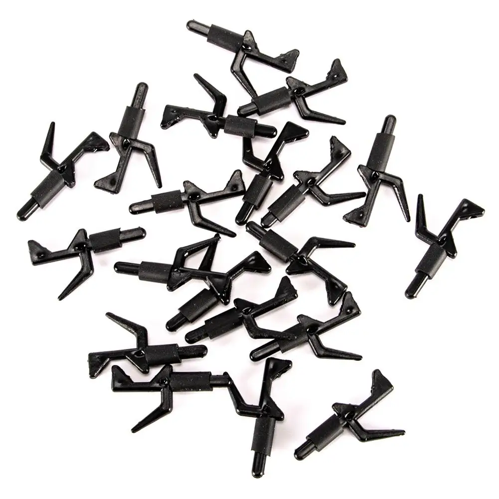 

20Pcs Mini Relay Clips Sea Fishing Tackle Gear Holder Fixed Tool for Bait Hook
