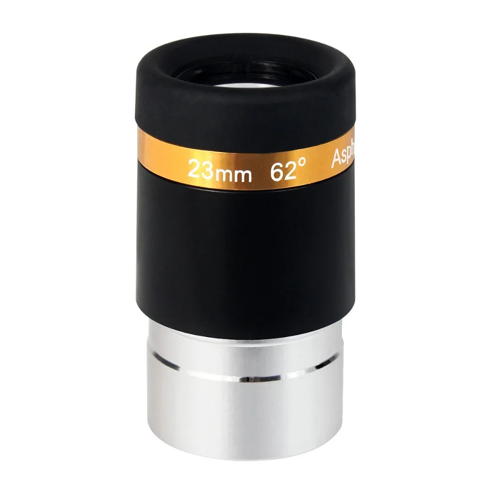 Celestron телескоп 1,2" Асферические окуляра 62 градусов, с 4мя фазами/10/Гавайская гитара 23 мм для 1,25 дюймов 31,7 мм телескоп