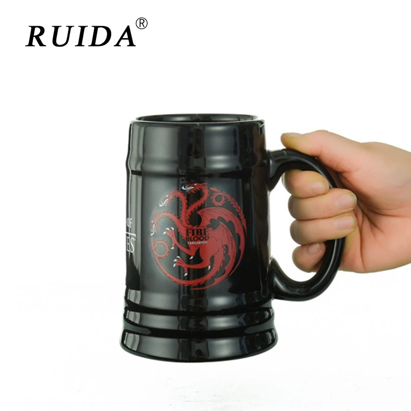 

Marvel American Superman Cup Game of Thrones Muscle Mug Creative Ceramic Cup Coffee Milk Beer Mug Home Mug Perfect Student Gift