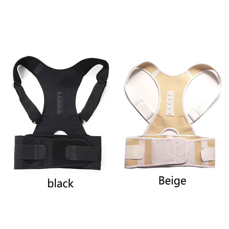 

New Posture Corrector Support Magnetic Back Shoulder Brace Belt For Men Women Body Shaping Sitting position Correction Belt