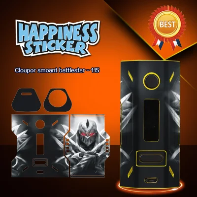 

Sticker For 100% Smoant Battlestar TC 200W Box Mod Skin Cover Sleeve