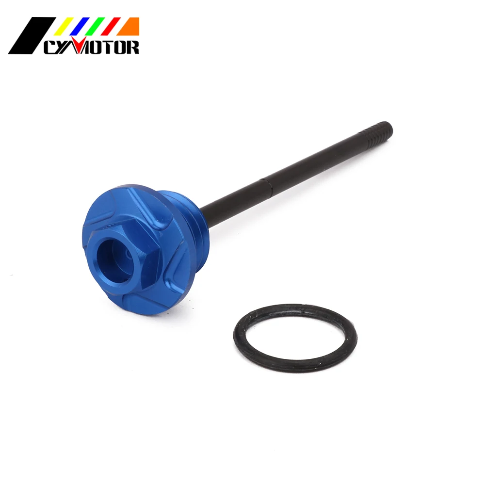

Motorcycle CNC Aluminum Engine Oil Dipstick Filter Plugs For YAMAHA ATV BANSHEE YFZ350 YFZ 350 87 88 89 90 91 92 93 94 1995-2006