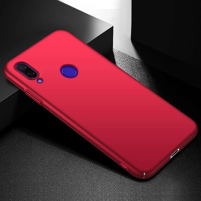 YonLinTan Coque чехол для Xiaomi Redmi Note 7 Note7 Redmi7 Жесткий ПК на роскошный простой матовый