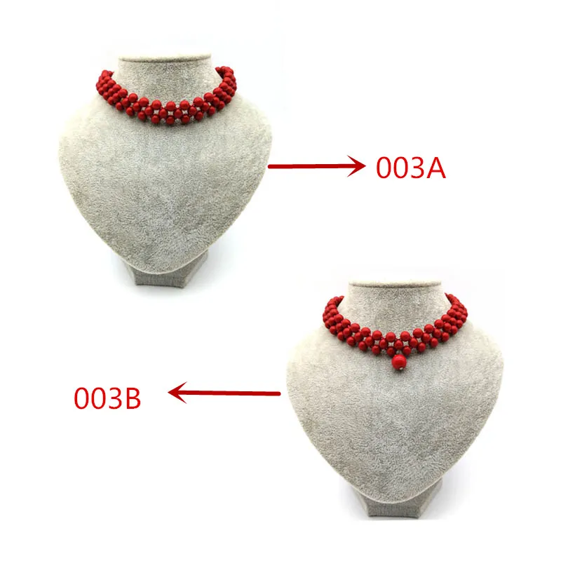 Dandie короткое колье ожерелье с 8 мм акриловая бусина дизайн, элегантные ювелирные изделия ожерелье Новинка - Окраска металла: 003A