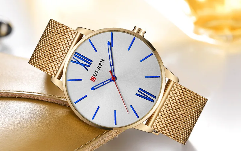 2018 для мужчин s часы лучший бренд класса люкс Desiger часы нержавеющая сталь браслет ретро пара кварцевые наручные минималистский