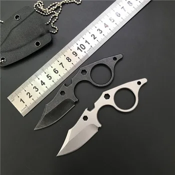 

LOVOCOO multi-function portable small straight knife fixed blade tactical D2 blade KYDEX camping hunting survival outdoor EDC