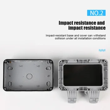 

High Wall Switch Socket Case Waterproof IP66 Anti-dust Durable Easy Installation LG66