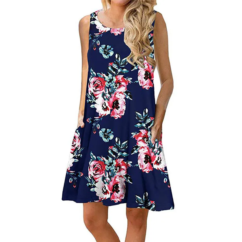 Navy Print