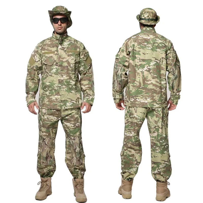 ReFire Gear RU армейский Камуфляжный комплект одежды для мужчин тактический Мультикам