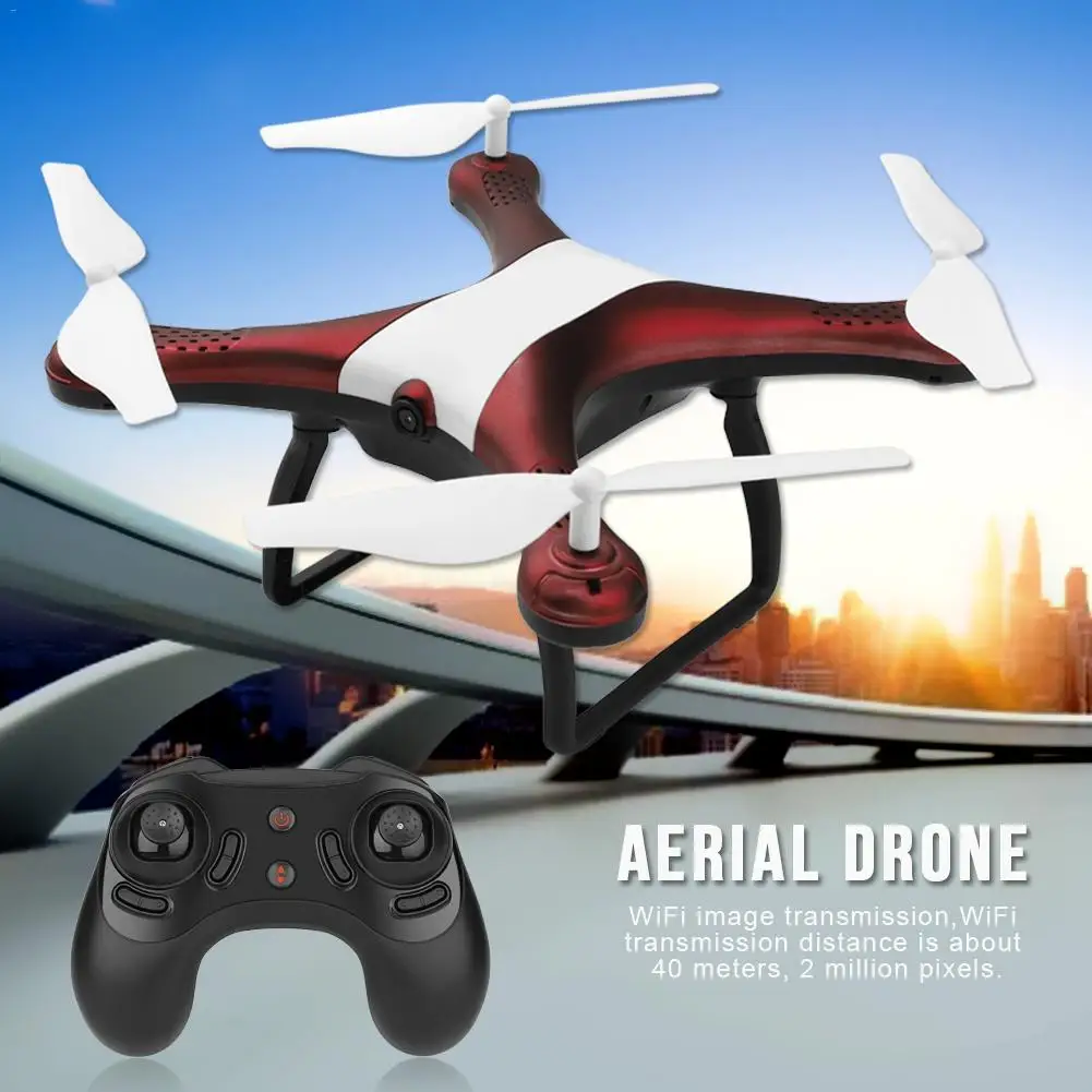 

Q838-E 2.4G Remote Control Quadcopter Four-axis Aircraft 720P 200W Pixel WiFi Real-time Transmission Drone Model Toy