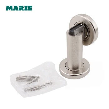 

DS020 zinc alloy Magnetic Sliver Door Stop Stopper Holder Catch Floor Fitting For Bedroom Family Home
