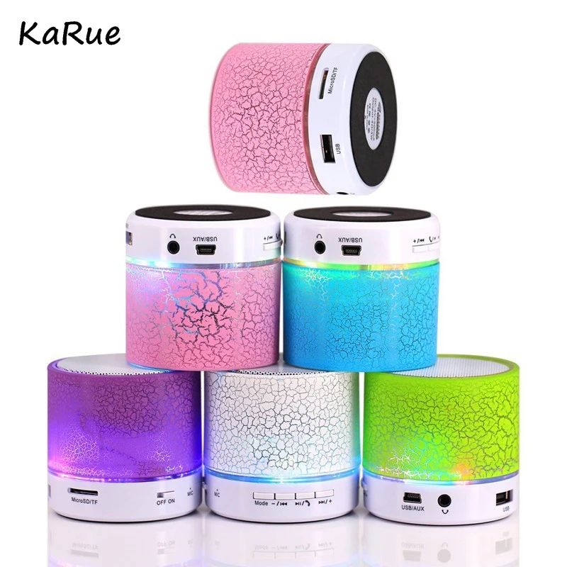 KaRue A9 светодиодный Bluetooth Динамик карты мини s ночник хэндс фри Портативный