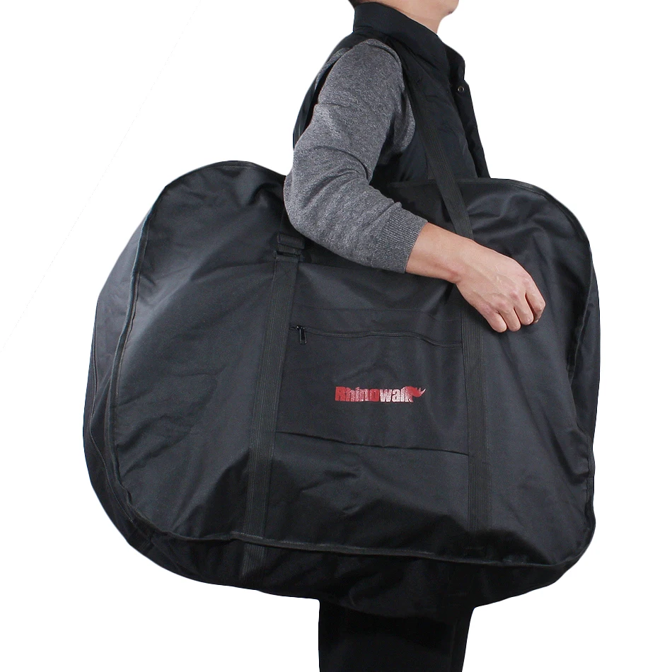 Clearance 14"16"20" Portable Wear-resistant Folding Bike Loading Vehicle Carry Bag Travel Bag Foldable Bicycle Transport Storage Bag Pouch 2