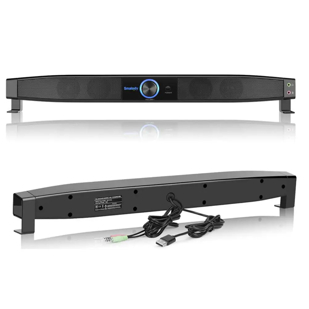 

Home Theater System Bluetooth Speaker Sound Hi-Fi Stereo Subwoofer Audio Support U Disk Playback For Most Desktop Computers New