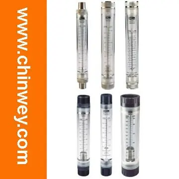 LZM-20G series for liquid/water/H2O acrylic tube type rotameter industry flow meter fitting Female 3/4"BSP or NPT