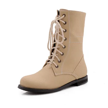 

18 years in college in the fall and winter leisure wind with size code 28 - barrel female boots of 52, 18823