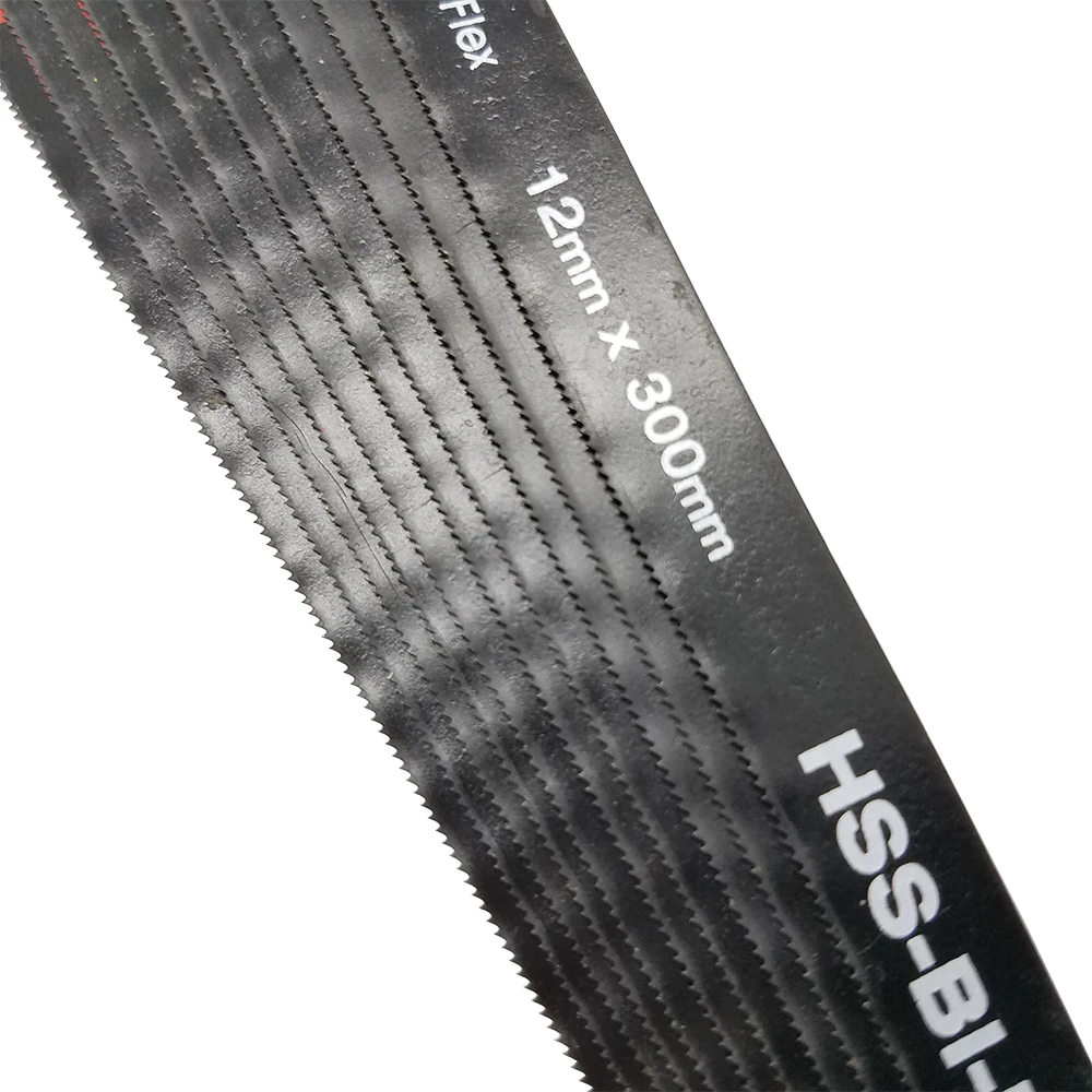 Hacksaw Blade 4PC 24TPI Saw Blades Superflex HSS-BI-METAL 12mm*300mm High Quality M2 & CRV6150 Matrial for Hacksaw Hand Tools